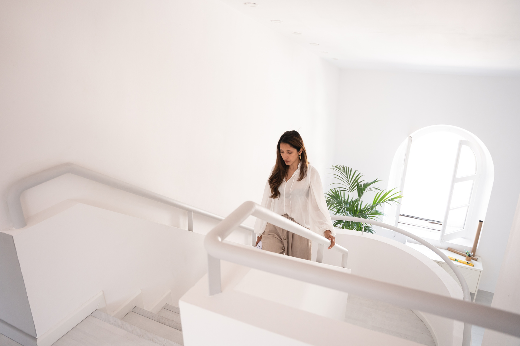 Woman Working at an Architecture Firm 